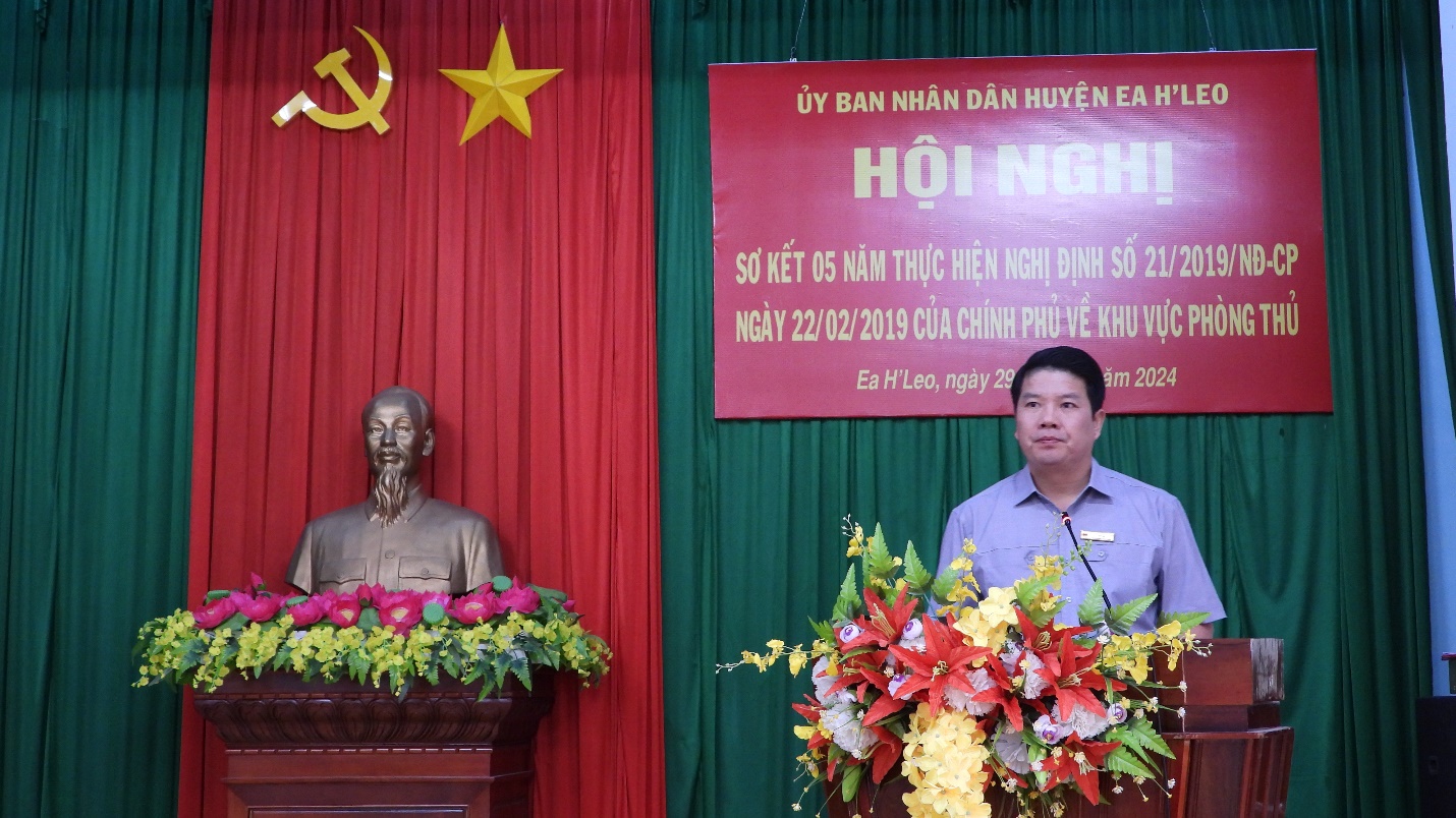 Hội Nghị sơ kết 05 năm thực hiện Nghị định số 21 của Chính phủ về khu vực phòng phủ